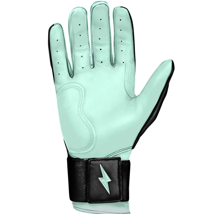 Hot BADER Series Long Cuff Batting Gloves Specialty|Black