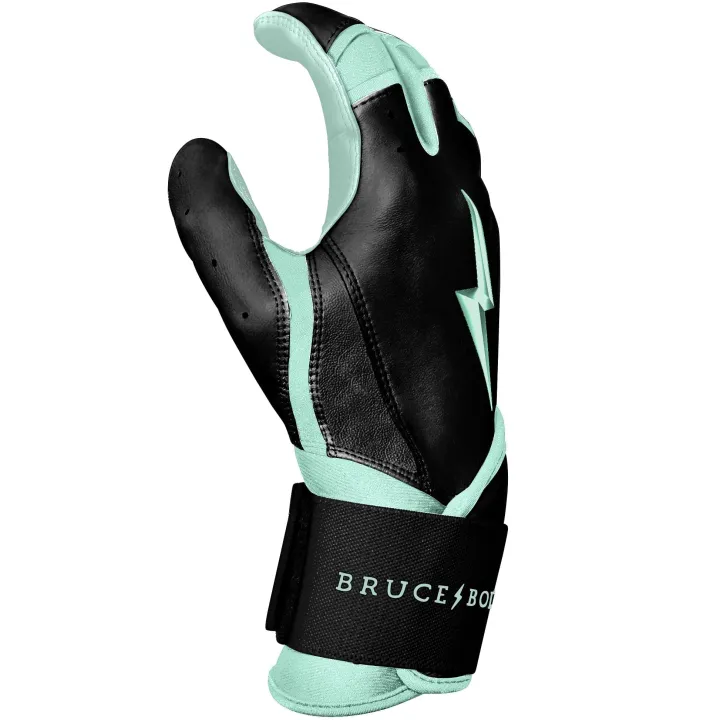 Hot BADER Series Long Cuff Batting Gloves Specialty|Black