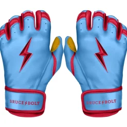 Outlet BADER Series Short Cuff Batting Gloves Specialty|Blue