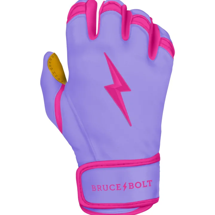 Clearance BADER Series Short Cuff Batting Gloves Specialty|Pink