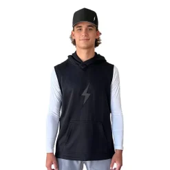 Online BOLT Sleeveless Hoodie Hoodies