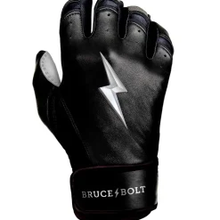 New CHROME Series Short Cuff Batting Gloves Black|Batting Gloves