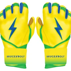 New Coach RAC Limited Edition Long Cuff Batting Gloves Specialty|Yellow