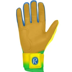 New Coach RAC Limited Edition Long Cuff Batting Gloves Specialty|Yellow