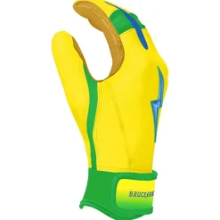 Outlet Coach RAC Limited Edition Short Cuff Batting Gloves Specialty|Blue
