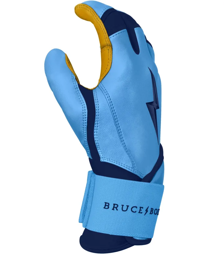 Clearance Creator Series Long Cuff Batting Gloves Specialty|Blue