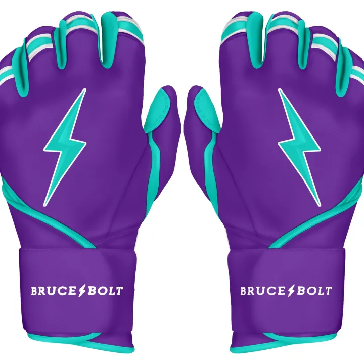 New Creator Series Long Cuff Batting Gloves Specialty|Purple