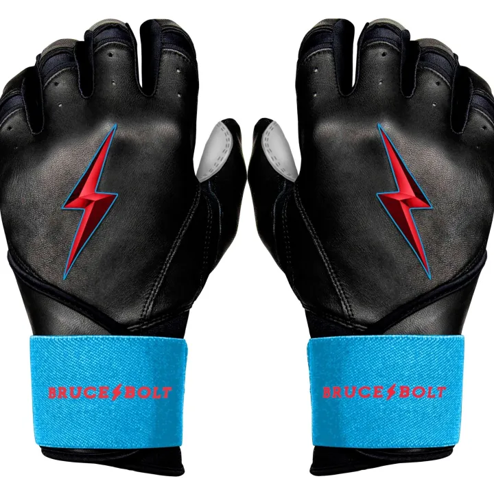 Creator Series Long Cuff Batting Gloves Specialty|Black