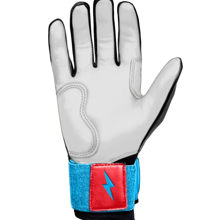 Creator Series Long Cuff Batting Gloves Specialty|Black