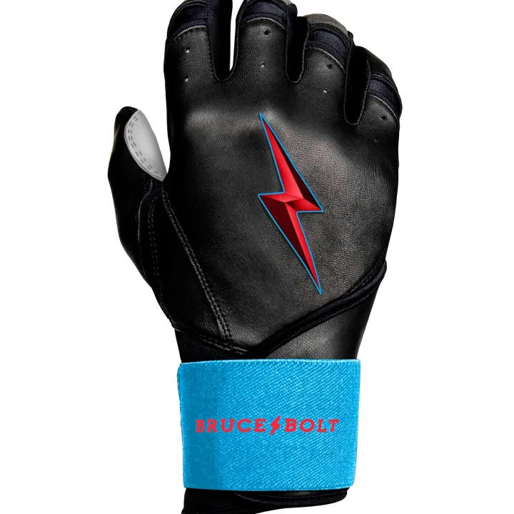 Creator Series Long Cuff Batting Gloves Specialty|Black