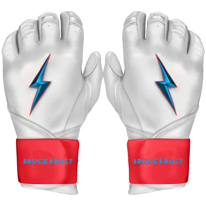 Outlet Creator Series Long Cuff Batting Gloves Specialty|Blue