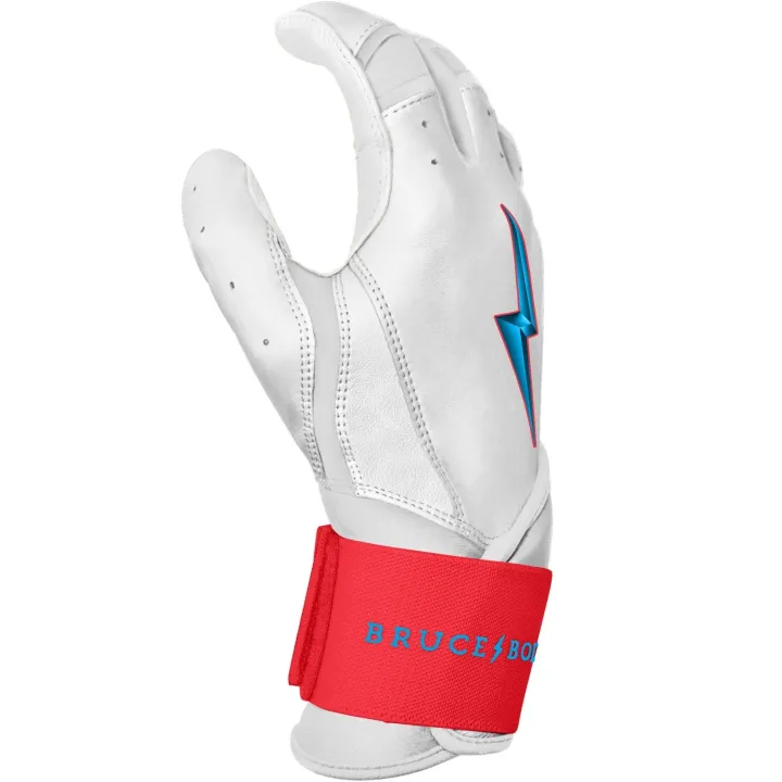 Outlet Creator Series Long Cuff Batting Gloves Specialty|Blue