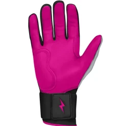 Online Creator Series Long Cuff Batting Gloves Pink|Black