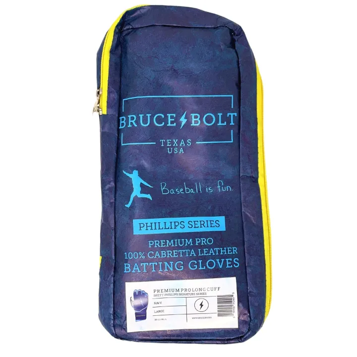 Creator Series Long Cuff Batting Gloves Specialty|Blue