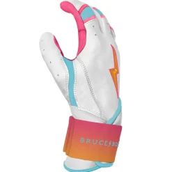Online Creator Series Long Cuff Batting Gloves Specialty|Pink