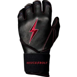 Sale Creator Series Long Cuff Batting Gloves Black|Red