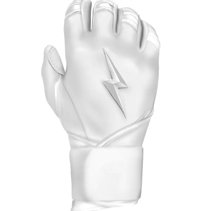 Clearance Creator Series Long Cuff Batting Gloves White|Batting Gloves