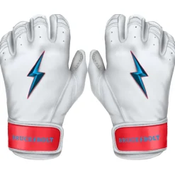 Creator Series Short Cuff Batting Gloves Specialty|White