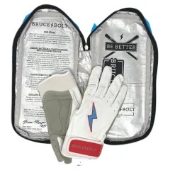 Creator Series Short Cuff Batting Gloves Specialty|White