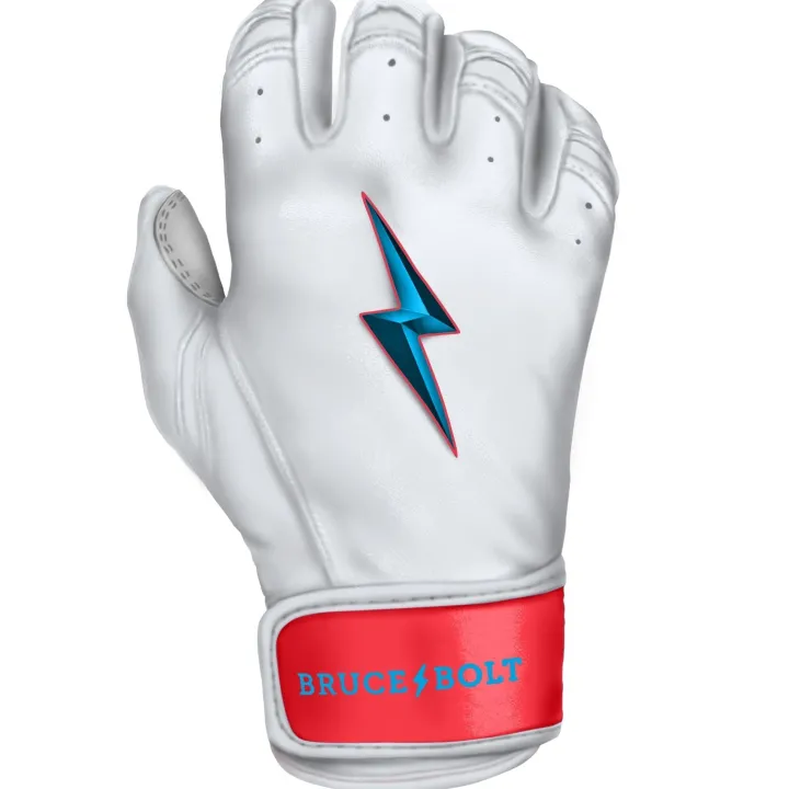 Creator Series Short Cuff Batting Gloves Specialty|White