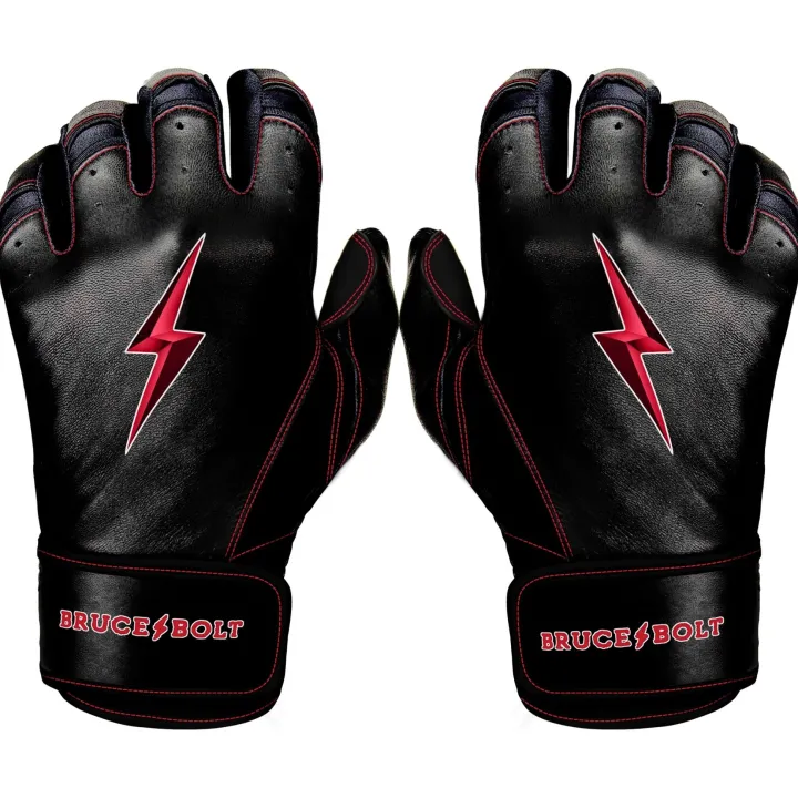 Outlet Creator Series Short Cuff Batting Gloves Black|Red