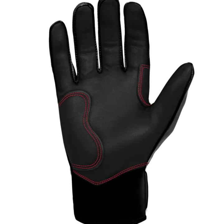 Outlet Creator Series Short Cuff Batting Gloves Black|Red