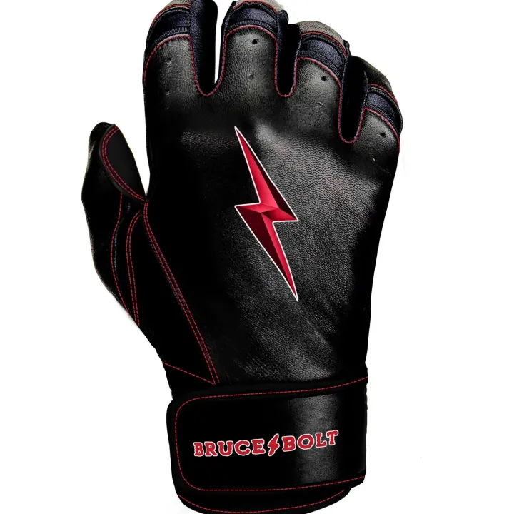 Outlet Creator Series Short Cuff Batting Gloves Black|Red