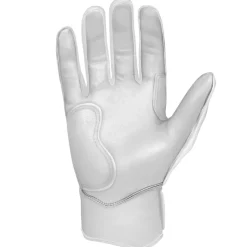 Hot Creator Series Short Cuff Batting Gloves White|Batting Gloves