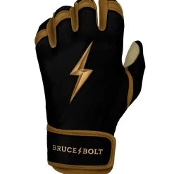 Sale GOLD SERIES Short Cuff Batting Gloves Specialty|Black