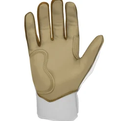 Clearance GOLD Series Short Cuff Batting Gloves Specialty|White
