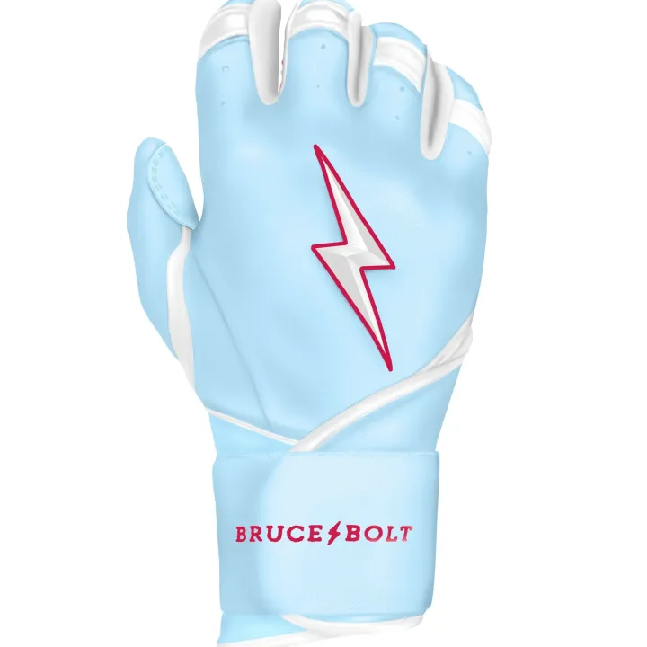 Discount HAPP Series Long Cuff Batting Gloves Specialty|White