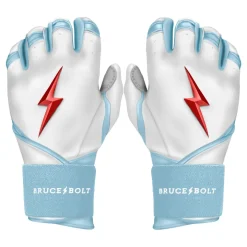 Clearance HAPP Series Long Cuff Batting Gloves Specialty|White