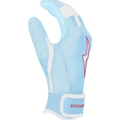 Sale HAPP Series Short Cuff Batting Gloves Specialty|White
