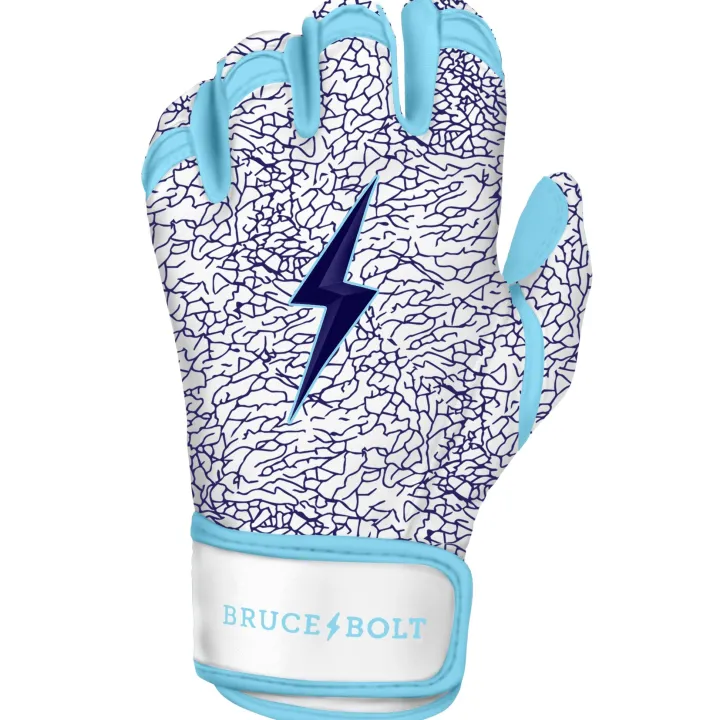Best HAPP Series Short Cuff Batting Gloves Specialty|White