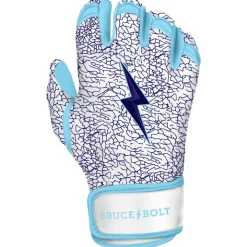 Best HAPP Series Short Cuff Batting Gloves Specialty|White