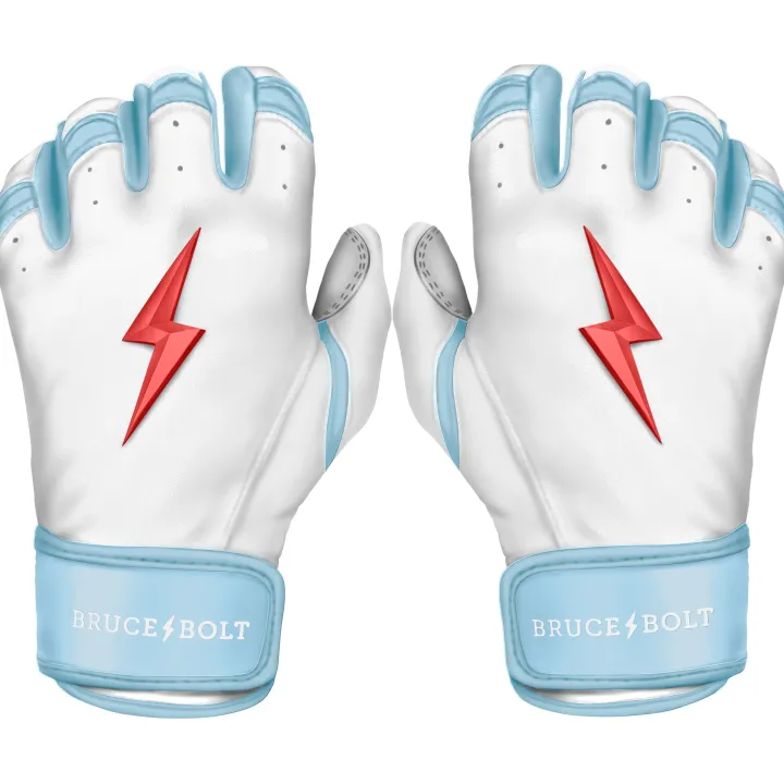 Discount HAPP Series Short Cuff Batting Gloves Specialty|White