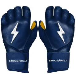 Long Cuff Batting Gloves Blue|Batting Gloves