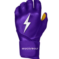 Outlet Long Cuff Batting Gloves Purple|Batting Gloves
