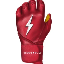 Discount Long Cuff Batting Gloves Red|Batting Gloves