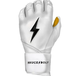 Long Cuff Batting Gloves White|Batting Gloves