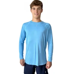 New Long Sleeve Performance T-Shirt With Reflective Bolt Performance Tees