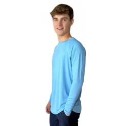 New Long Sleeve Performance T-Shirt With Reflective Bolt Performance Tees
