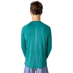 Long Sleeve Performance T-Shirt With Reflective Bolt Performance Tees