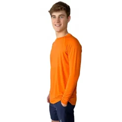 Best Long Sleeve Performance T-Shirt With Reflective Bolt Performance Tees