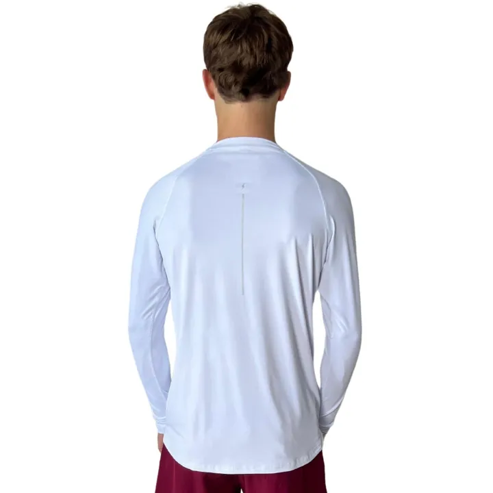 Outlet Long Sleeve Performance T-Shirt With Reflective Bolt Performance Tees
