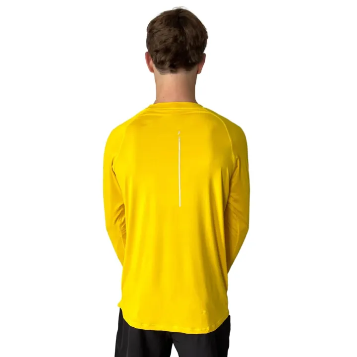 Best Long Sleeve Performance T-Shirt With Reflective Bolt Performance Tees