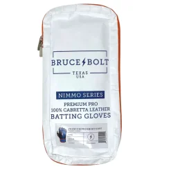 NIMMO Series Short Cuff Batting Gloves Blue|Orange