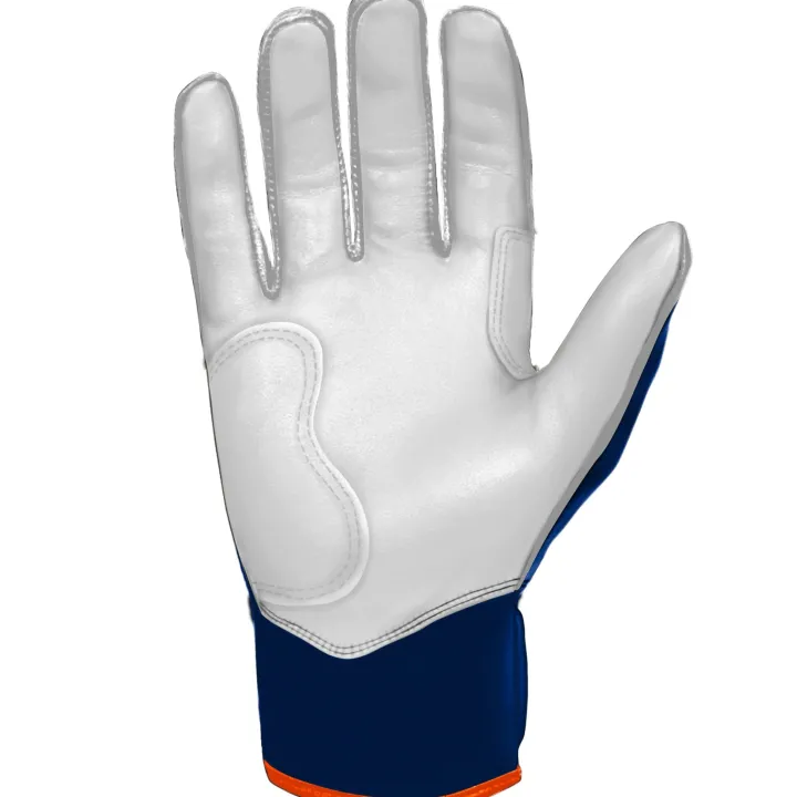 NIMMO Series Short Cuff Batting Gloves Blue|Orange