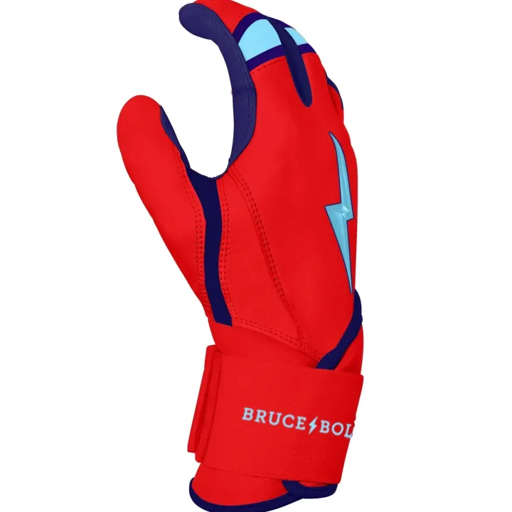 NOOTBAAR Series Long Cuff Batting Gloves Specialty|Blue