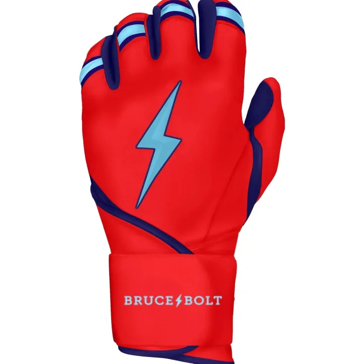 NOOTBAAR Series Long Cuff Batting Gloves Specialty|Blue